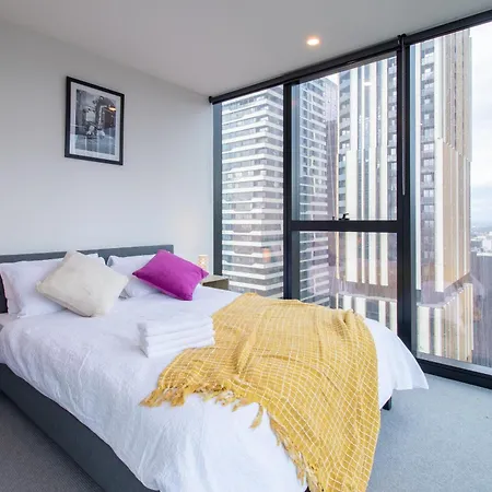 Luxury Cbd Skyline View Apartment Melbourne Exterior photo